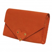 Living Coral Natural Leather Handmade Bag Camenittta