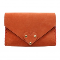 Living Coral Natural Leather Handmade Bag Camenittta