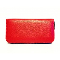 Red Leather Wallet