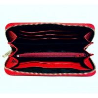 Red Leather Wallet