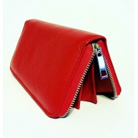 Red Leather Wallet