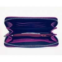 Purple Leather Wallet