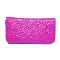 Purple Leather Wallet