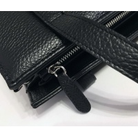 Natural Black Leather Bag