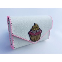 Cupcake Handmade Leather Bag