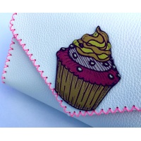 Cupcake Handmade Leather Bag
