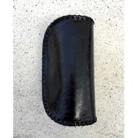 Black Leather Sunglasses Handsewn Case