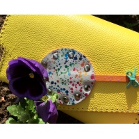 Handmade Yellow Leather Lollypop Bag Carmenittta