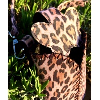 Animal Printed Leather Handsewn Phonecase